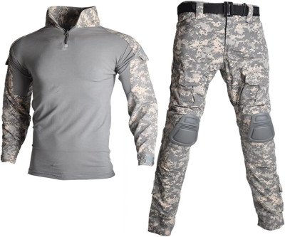 Tactical Combat Uniform with Knee Pads