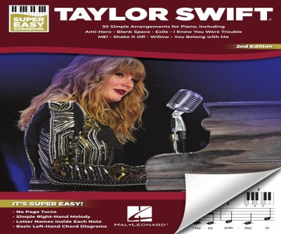 Master Piano with Taylor Swift’s Easy Songbook