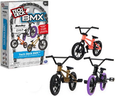 Shred Tricks with Tech Deck BMX Finger Bike 3-Pack
