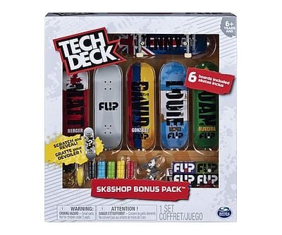 Tech Deck Finger Skateboard Bonus Pack