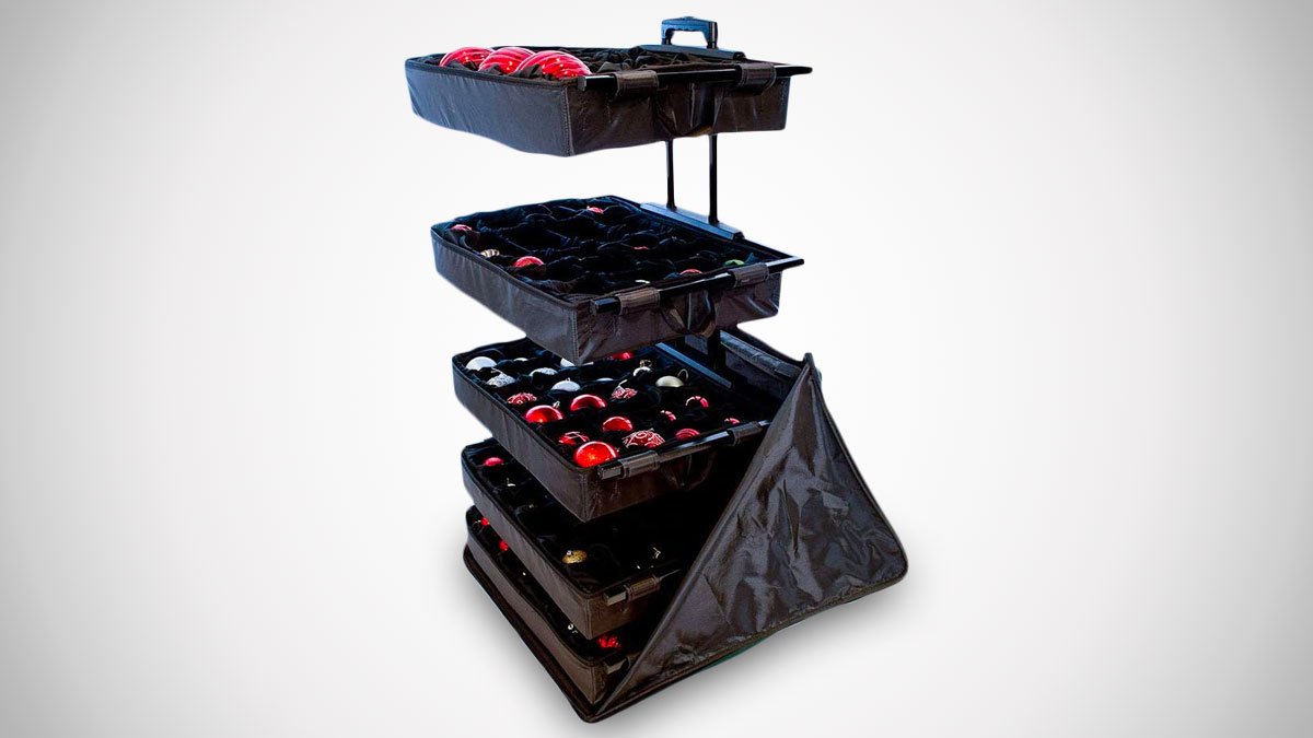 Telescoping Christmas Ornament Storage Box