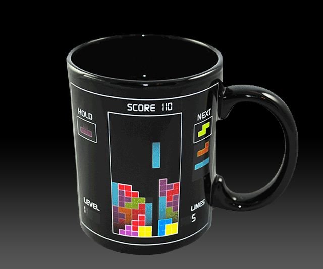 Tetris Heat Change Mug