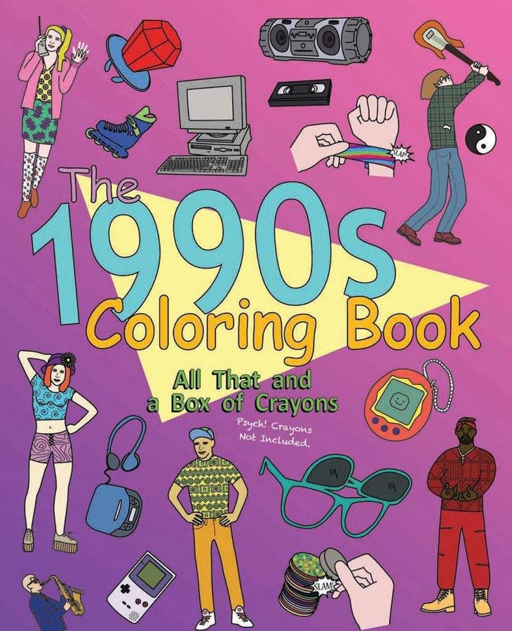 The 1990s Coloring Book
