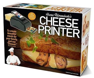 The Cheese Printer Prank Gift Box