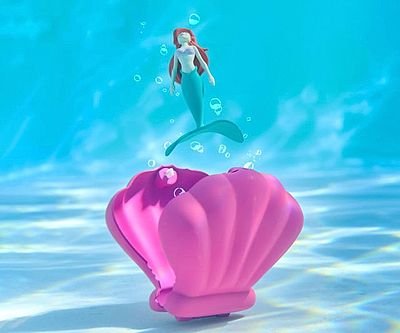 The Little Mermaid Pool Toy