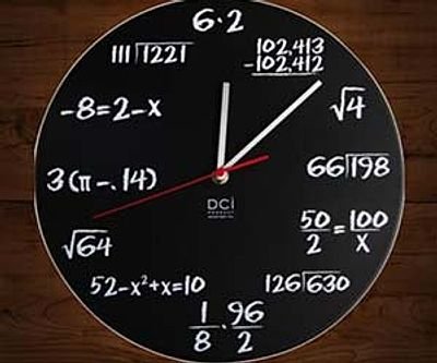 The Math Clock