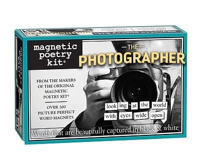 The Photographer Magnetic Poetry Kit