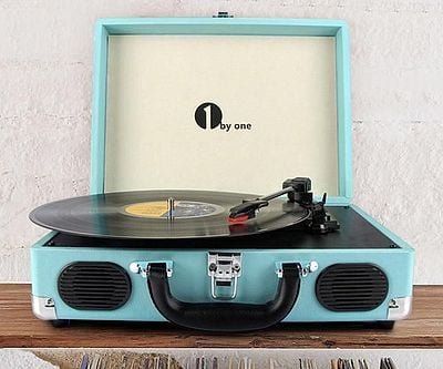 The Portable Vinyl Record Player
