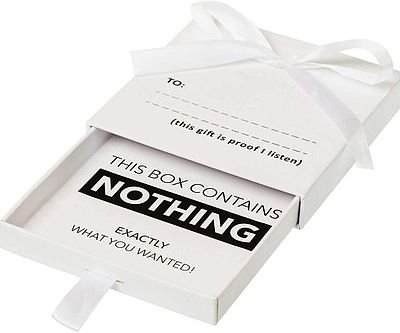 The Present Of Nothing