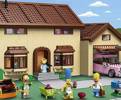 The Simpsons LEGO Set