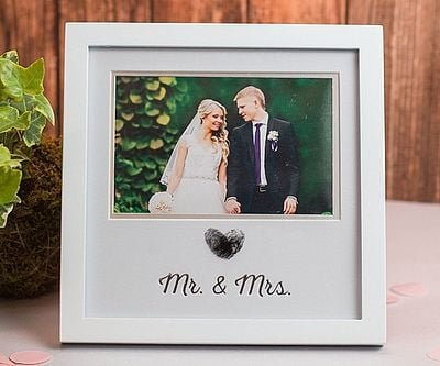 Thumbprint Keepsake Photo Frame and Ink Kit