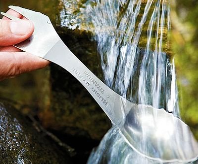 Titanium 3-In-1 Camping Utensil