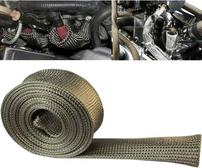 Titanium Heat Shield Sleeve: 2500°F Wire Protection