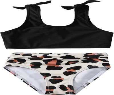 Adorable Toddler Girl Swimsuit with Bows & Prints