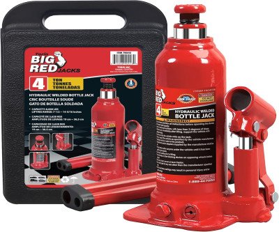 Torin Big Red Jack: 4 Ton Heavy-Duty Lifting Power