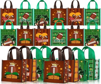 Touchdown Treat Bags - 24 Football Party Favor Totes