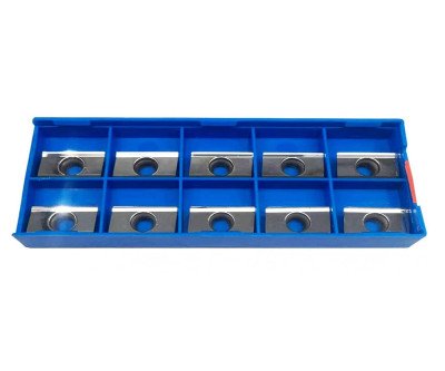 Tough 10-Pack Carbide Inserts for Aluminum Turning