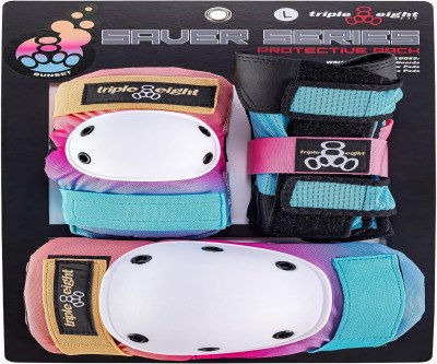 Complete Protection Pack: Triple Eight 3-Pad Set for Skate & Bike Safety