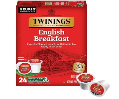 Wake Up Refreshed with Twinings English Breakfast Tea Pods