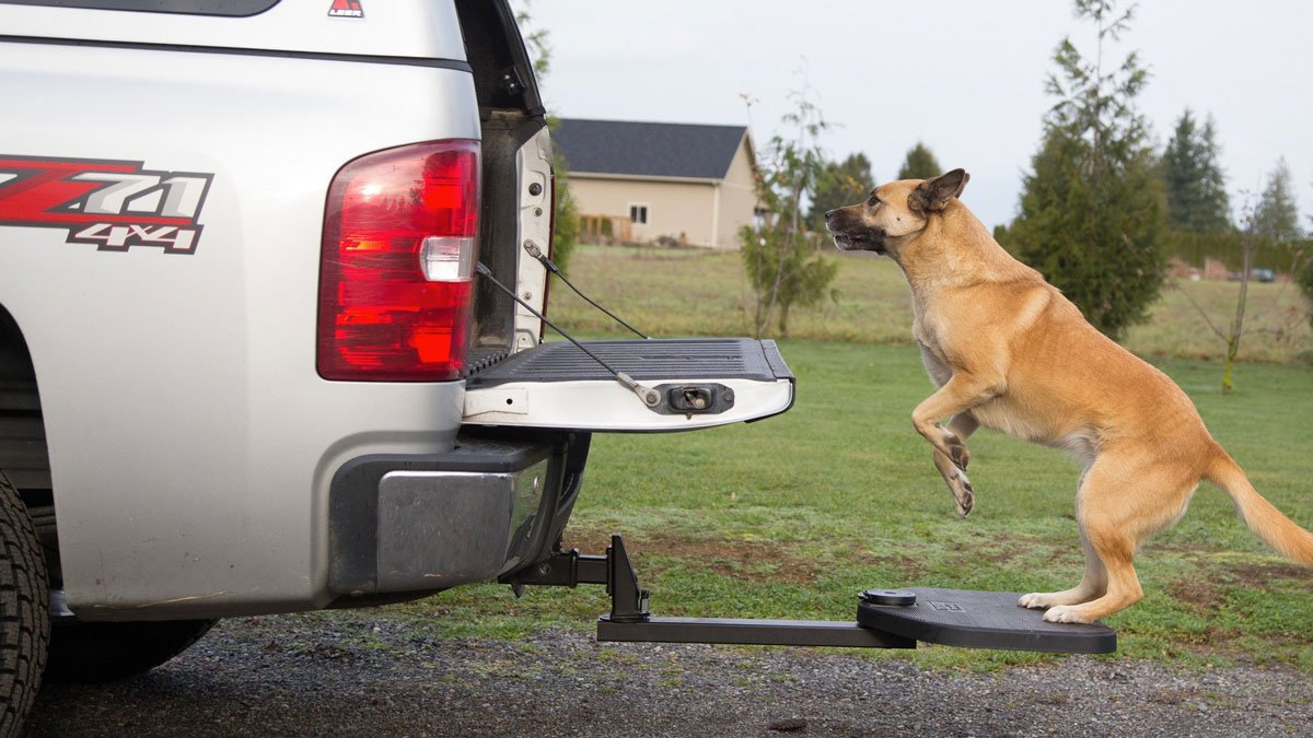 Twistep - Truck or SUV Hitch Step for Dogs