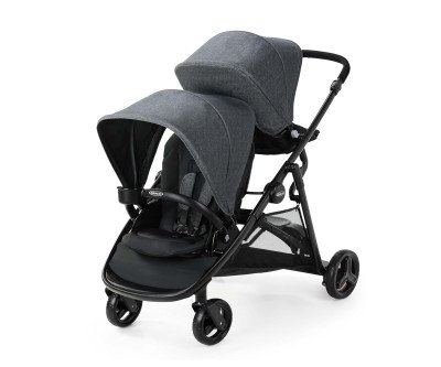 Two Kids, One Stroll: Graco Ready2Grow Double System