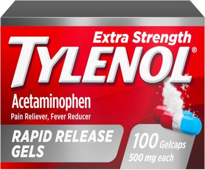 Fast Relief with Tylenol Extra Strength Rapid Release Gels