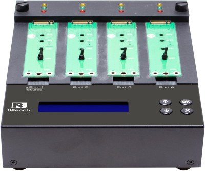 Ultra-Fast NVMe Duplicator for Mass Production - 3 Port Standalone