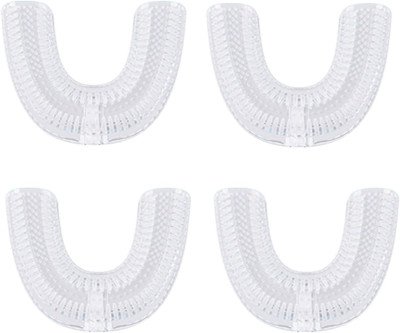 U-Shaped Kids Brush Heads: 360° Clean For Growing Smiles