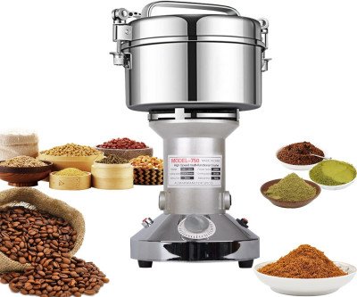 Ultra-Fast Electric Grain Mill: Grind 750g in Seconds