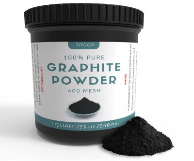 Ultra-Fine Graphite Powder Keeps Locks & Bearings Smooth (1 Qt)