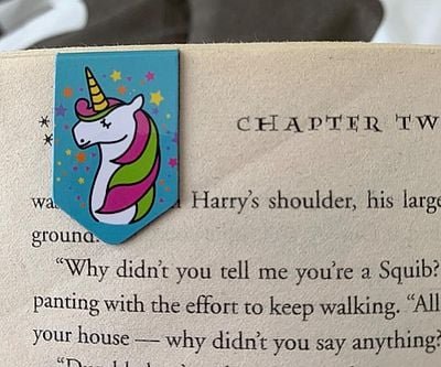 Unicorn iClip Magnetic Bookmarks
