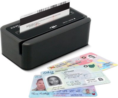 Universal ID Card Reader - Magnetic Stripe & 2D Scanner