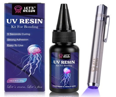 Cure Crafts in Seconds: UV Resin Kit with Light