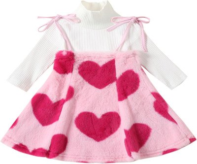 Adorable Valentine Heart Outfit for Toddler Girls