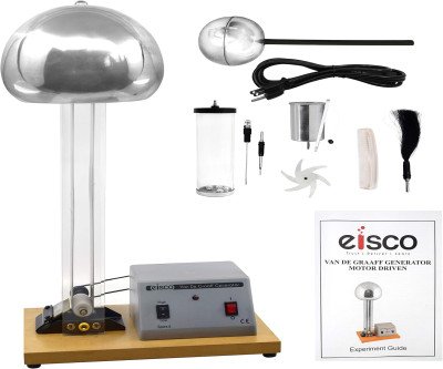 220,000 Volt Van De Graaff Generator - Motor-Driven Physics Demonstration