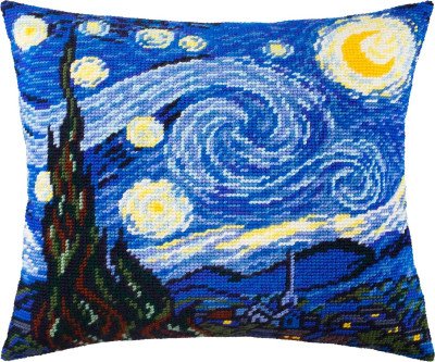 Create Your Own Van Gogh Masterpiece: Starry Night Needlepoint Kit
