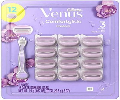 Smooth Shaving Made Simple: Venus Comfort Glide with Freesia