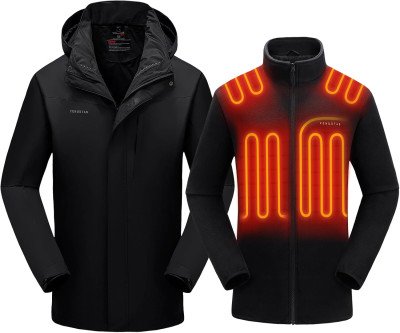 3-in-1 Heated Winter Jacket: Stay Toasty in Any Weather
