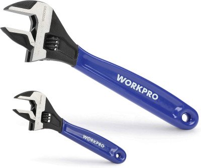 Versatile 2-Piece Adjustable Wrench Set for Home Fixes