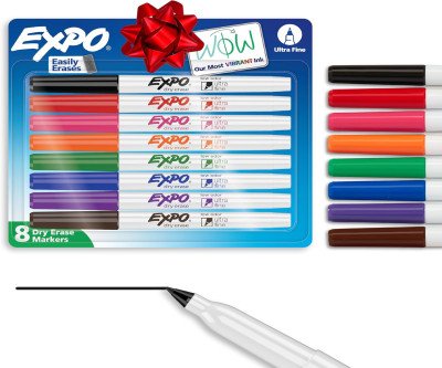 Vibrant EXPO Ultra-Fine Dry Erase Markers - 8 Count