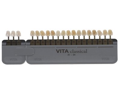 Professional Dental Shade Matching Guide - VITA Classical with Bleached Shades