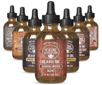 Viking Revolution Sandalwood Beard Oil for Men