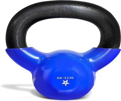 Vinyl-Coated Kettlebells 5-100LB: Build Real Strength at Home