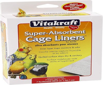 Keep Your Bird's Home Fresh with Vitakraft Cage Liners