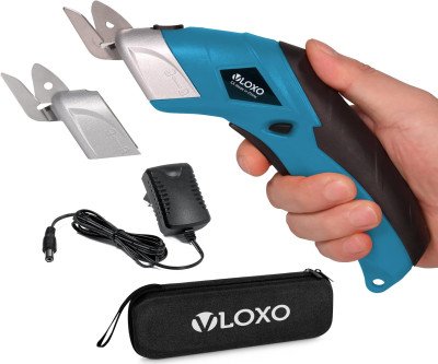 VLOXO Cordless Electric Scissors: Cut Cardboard, Fabric & Leather Effortlessly