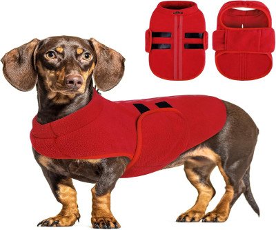 Warm Winter Fleece Jacket for Small Dogs