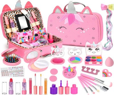 Washable Makeup Kit for Little Princesses