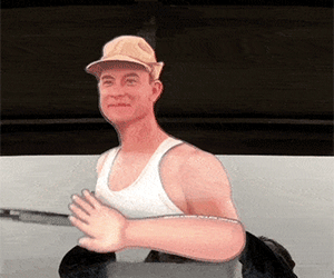 Forrest Gump Rear Wiper Decal