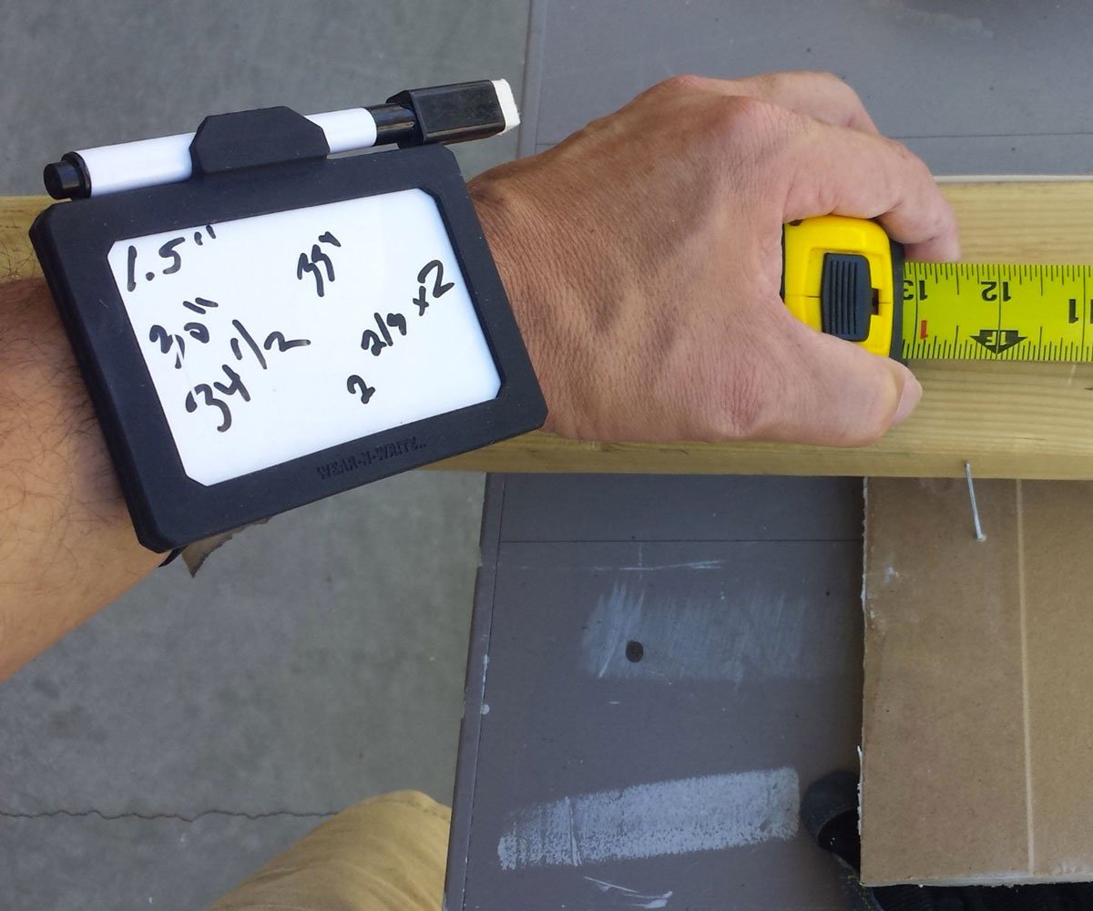 Wear-N-Write Wearable Dry Erase Board