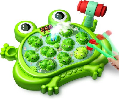 Whack-A-Frog: Interactive Learning Game for Toddlers